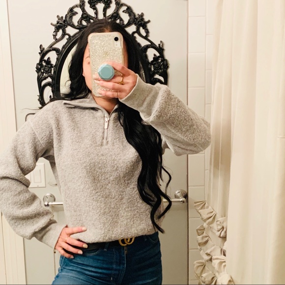 🧘🏻‍♀️ LULULEMON STAND OUT 1/2 ZIP SHERPA JACKET - Picture 4 of 7